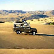 Overland dune safari