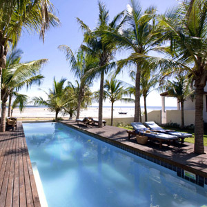 Swimming pool at Ibo Island, Mozambique