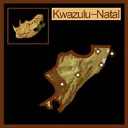 Map of KwaZulu-Natal