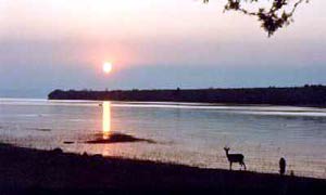 Sunset over Kasaba Bay