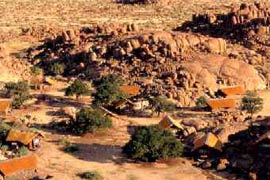 Aerial view of Canon Lodge