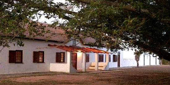 Opstal Manor House in the De Hoop Nature Reserve