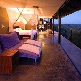 Modern luxury in the bush