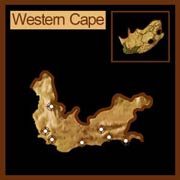 Map of the Western Cape