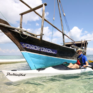 Crystal clear waters of the Indian Ocean