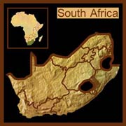 Map of South Africa