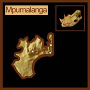 Map of Mpumalanga