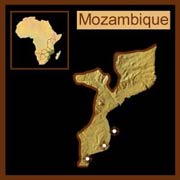 Map of Mozambique