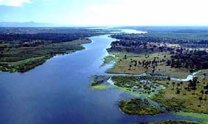 An aerial view of Mvuu