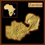 Map of Zambia